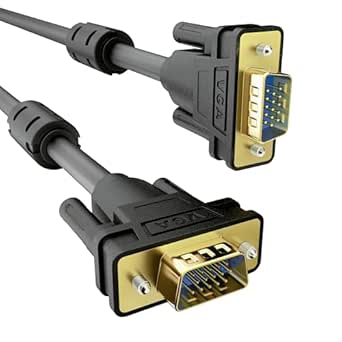 Schermo Gaming Cavo Prolunga VGA/SVGA Maschio-Maschio Da 1,5 Metri