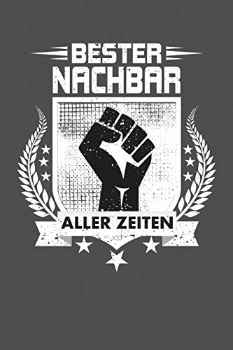 Bester Nachbar aller Zeiten: Praktischer Wochenplaner für ein ganzes Jahr - 15x23cm (ca. DIN A5) (German Edition)