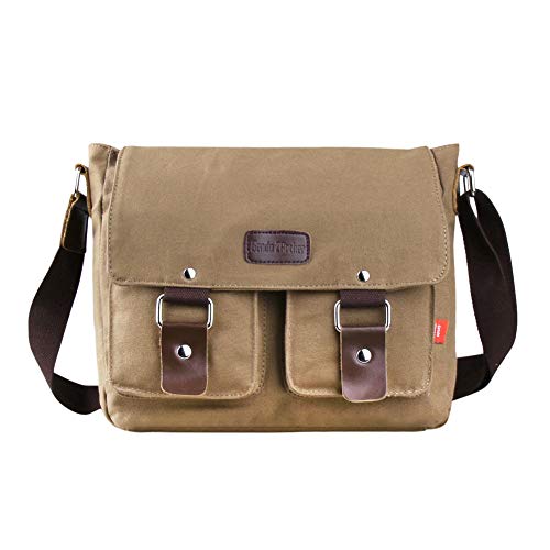 Genda 2Archer Canvas Messenger Bag For Men And Women Vintage (Coffee(New)) #TOP21