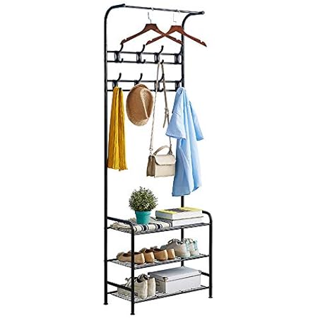 entryway clothes rack