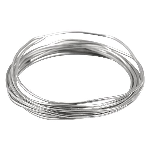 Rayher fil aluminium souple p bricolage 2mm ø rouleau 3m sct.-LS argent, 2417000