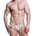 JHKKU Mens Old Wheeled Tractors Swim Briefs Fashion Low Rise Bikini Swimwear Beach Swimsuits with Drawstring XL