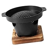 Toddmomy 1 Satz Kompakter Rauchfreier Grill für Bbq Grill mit Antihaftbeschichtung für Camping und Abendessen