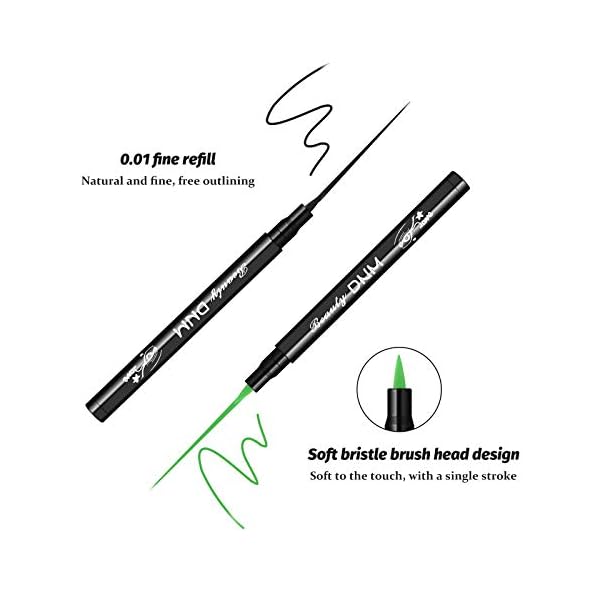 Ownest-12-Colors-Liquid-Eyeliner-SetMatte-Liquid-Eyeliner-Colorful-Eye-Liner-Pen-Neon-Eyeliner-MakeupWaterproof-Smudge-Proof-Smooth-Eyeliner-Pen Ownest 12 Colors Liquid Eyeliner Set, Matte Liquid Eyeliner Colorful Eye Liner Pen Neon Eyeliner Makeup,Waterproof Smudge-Proof Smooth Eyeliner Pen