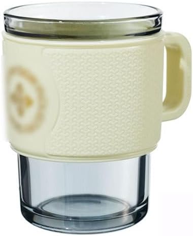 Exquisite Anti-Scald Glass Cup with Handle ice Coffee Glasses Home Drinking tumblers Milk Mug Juice Cup Beverage Glasses Tea Cups Practical