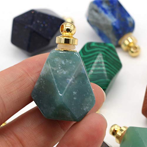 Pendentif bouteille de parfum en pierre naturelle : le coffret de 3 bijoux idéal à offrir - 7