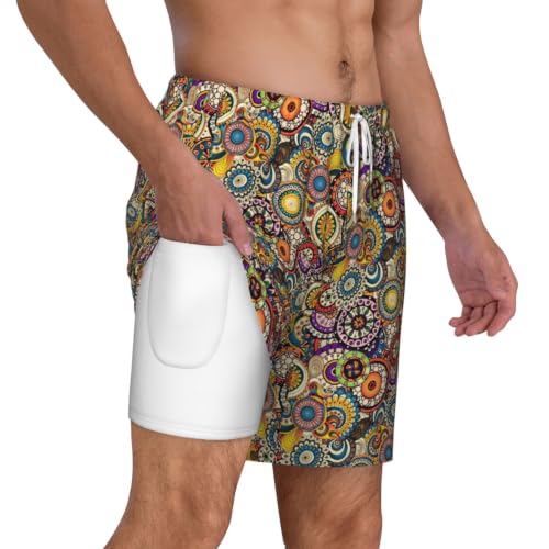 Bañador para hombre cómodo de secado rápido con bolsillos 2