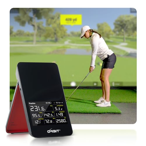 OPTISHOT Orbit Golf Simulator and Launch Monitor Golf Simulators for Home with Orion Software - Golf Launch Monitor - 20 Courses and 3 Practice Ranges Included by OptiShot Season Pass - Used condition - US$473.38