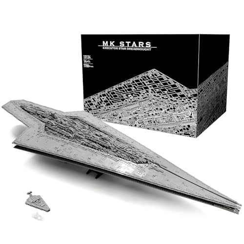 SHHFWU 13134 Technik Super Sternenzerstörer Bauspielzeug, 7588 Teile UCS...