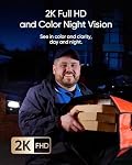 eufy Security Video Doorbell Camera E340 (Battery Powered), Dual Cameras with Delivery Guard, 2K Full HD and Color Night Vision, HomeBase S380 Compatible, No Monthly Fee (Renewed)