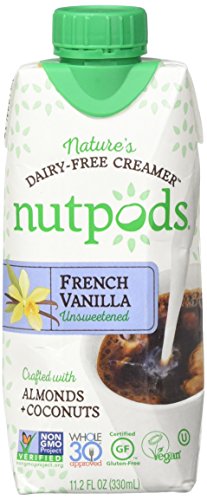 Nutpods Almond & Coconut Creamer - French Vanilla 330ml (1 carton)
