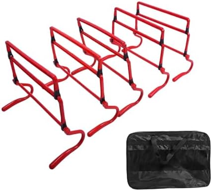 oshhni 5x Speed ​​Agility Hurdles Equipamento de treinamento de v...