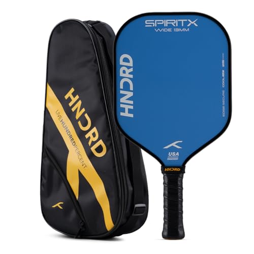 Image of Hundred Spirit X Pop - Pickleball Paddle | 13mm Core | Wide Body Power Paddle | Enhanced Sweet Spot | Ideal for Beginners & Intermediate Players | Free Paddle Bag