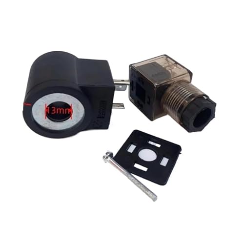 PBTJVQWF Cartridge Valve Coil Inner Hole13mm Height 37mm AC220V AC110 AC24V DC48V DC24V(AC220V)