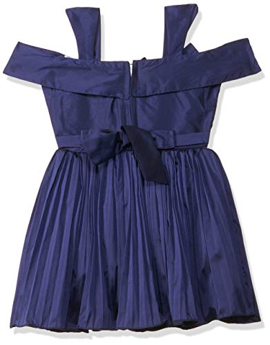 Image of Aarika Girl's Silk Fit and Flare Knee-Length Special Occasion Dress