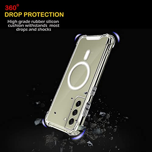 Image of Amazon Brand - Solimo Basic Case for Samsung Galaxy S21 (Thermoplastic Polyurethane Clear)