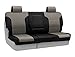 Coverking Custom Fit Front 50/50 Bucket Seat Cover for Select Chevrolet Suburban Models - Neosupreme (Charcoal with Black sides)