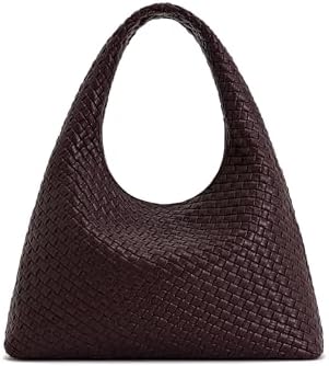 JW PEI Women's Iaura Faux Suede Woven Shoulder Bag