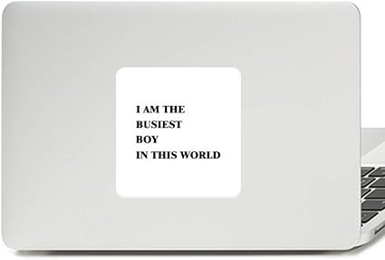 Amazon Co Jp I Am The Busiest Boy デカール ビニール パスター ノートパソコン ステッカー Pc デコレーション パソコン 周辺機器 Amazon Co Jp I Am The Busiest Boy デカール ビニール パスター ノートパソコン ステッカー Pc デコレーション パソコン 周辺機器