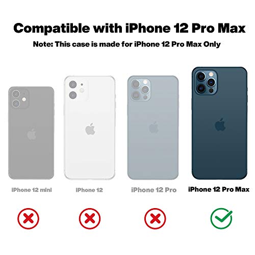 OTOFLY for iPhone 12 Pro Max Case, Military-Grade Protection, Shockproof Silicone, Anti-Fingerprint & Anti-Slip, Phone Case for iPhone 12 Pro Max, Fluorescent Yellow by OTOFLY - Used condition - Image 2