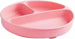 PRATO DE SILICONE COM DIVISÓRIA E VENTOSA SOFT FEMININO PIMPOLHO