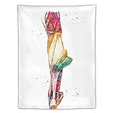 Material: Polyester, 75 x 100 cm, 100 x 150 cm, 130 x 150 cm, 150 x 230 cm.