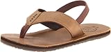 reef smoothy flip flops uk  Reef GROM LEATHER SMOOTHY R5113BZB, Jungen Zehentrenner,Grau/Braun (BRONZE BROWN), EU 19.5 (US 3/4)