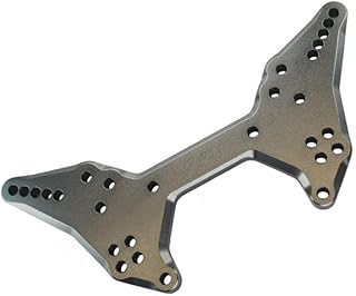 GPM for Arrma Limitless / Infraction Upgrade Parts Aluminum Rear Shock Tower - 1Pc Set Gray Silver