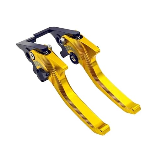 Byskjz Golden Motorcycle Brake Clutch For Suzuki For Gsf650 For Bandit 2005-2006 Motorcycle Accessories 2005 2006 Cnc Parking Handle Clutch Brake Lever(Golden)