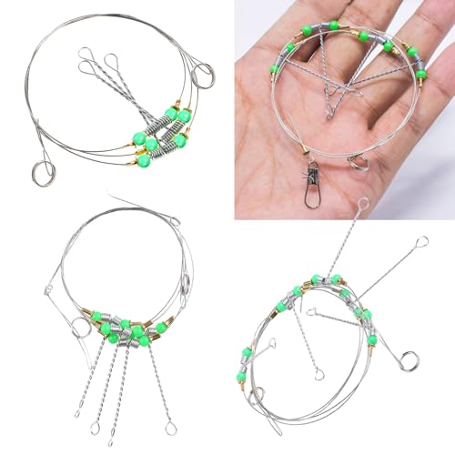 Sea Fishing String Hook Wire Anti-Bites Stainless Steel miniatura 2