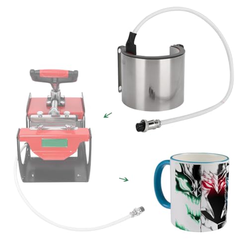 Tapis de tasse de cuisson à transfert de chaleur 220V 6oz pour sublimation