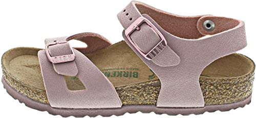 Birkenstock Leather sandals nubuck jeune fille Rio Birko-Flor Narrow