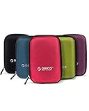 ORICO Hard Drive Case 2.5 inch External Drive Storage Carring Bag for WD My Passport Element, Seagate, Toshiba, Samsung T5 2.5' HDD 5 Pack (PHD-25)