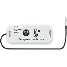 Smart Temperature Switch, For Tuya WiFi, 2200W 10A Thermostat Controller With Waterproof Probe, Auto Mode, For Alexa Smart Home, WhiteD