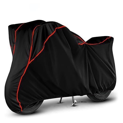 Waterproof Resistant Scooty Cover for Activa 3G, 4G, 5G, 6G, Activa All Model fit - Superior Guard, Ultra-Shield & All Weaather Protection for Extended Scooty All Scooty Cover (Black)-image-8