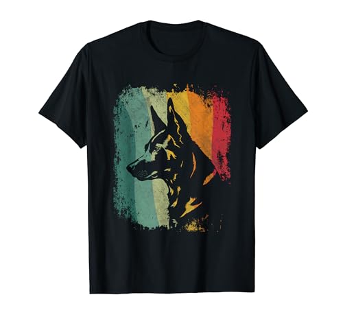 Retro Vintage Design Australian Kelpie Dog T-Shirt