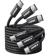 Anker 240W USB C auf USB C Kabel, [3 Stück 1,5m] PD 3.1 USB C Ladekabel, Schnellladekabel USB C f...