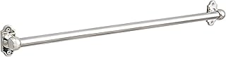 Single Mały Ręcznik Bar Rail, 20 cm ~ 120 cm Stojak na ręcznik do łazienki, Wieszak na danie kuchenne Wieszak, Szczotkowy Szczotkowy Ręcznik Ręcznika, Srebrny (Size : 20CM)