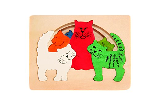 Preisvergleich Produktbild Hape E6511 Georg Luck Puzzle, Mehrfarbig