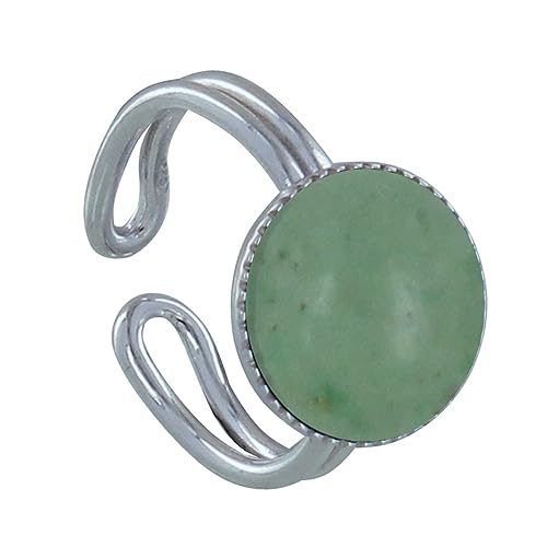 Bague Argent 925 Aventurine Les Poulettes pour votre style quotidien
