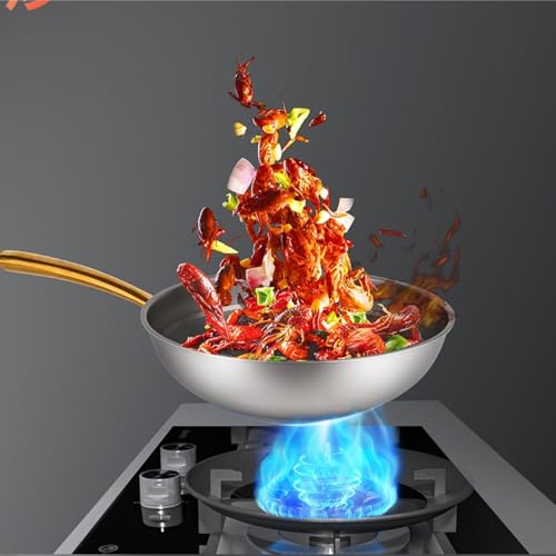 Set de utensilios de cocina con wok antiadherente miniatura 4