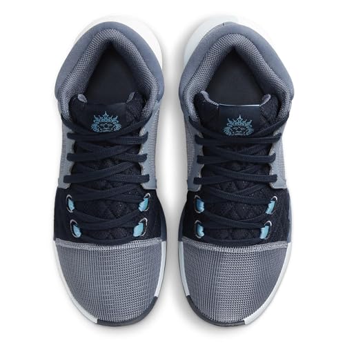 Nike Mens' Lebron Witness VIII Basketball Shoes (Ashen Slate/Diffused Blue/University Blue/White, US Footwear Size System, Adult, Men, Numeric, Medium, 10.5)