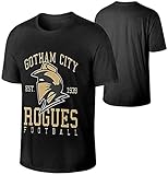 Gotham City Rogues Football Men Classic T Shirts Black