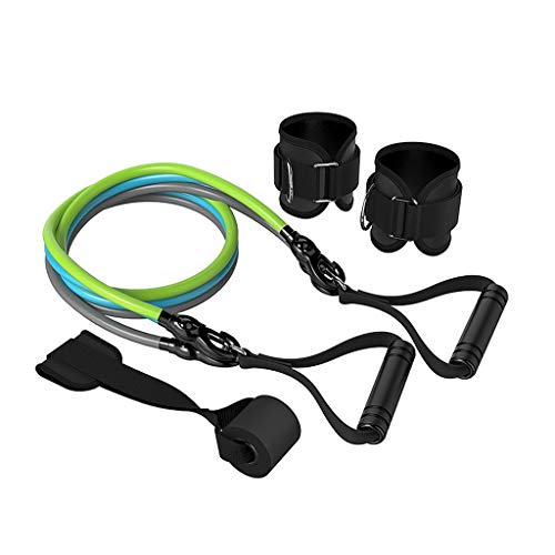 TangMengYun Bandas de Resistencia Ajustada piernas Correas del Tobillo de la Resistencia del Entrenamiento Terapia Física Inicio Entrenamientos (Color : B)