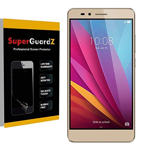 [8-Pack] for Huawei Honor 5X Screen Protector, SuperGuardZ, Anti-Glare, Matte, Anti-Fingerprint, Anti-Scratch, Anti-Bubble [Lifetime Replacement]