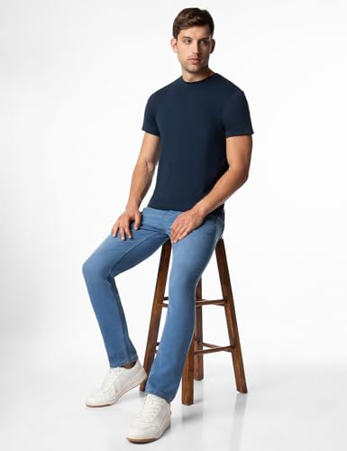 Image of INKD Men's Jeans - Mid-Rise | Regular Fit | Men Jeans Pants