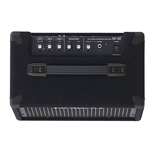 Ampli clavier KC-80 Roland combo 3 canaux de 50W pour mixage audio
