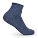 Keds Women's Quarter Socks 6-Pack - All-Day Comfort with Soft Flat Knit Design, Perfect for Active Wear and Everyday Use, Denim Blue Assorted