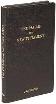 Leather Bound Psalms and New Testament - Douay-Rheims (Black Leather) Book