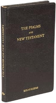 Psalms and New Testament - Douay-Rheims Black Leather